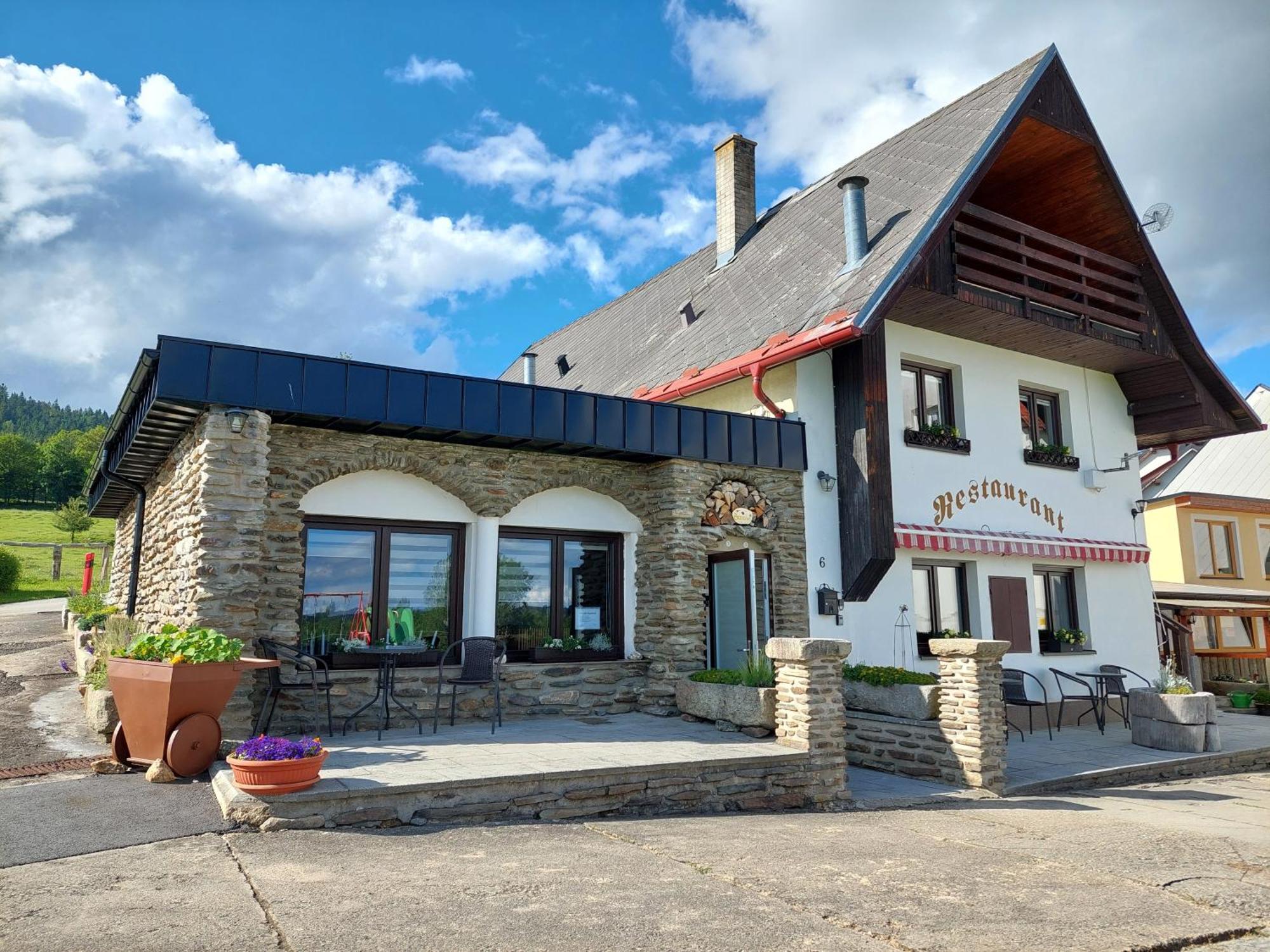 Penzion Slupecna Lipno nad Vltavou Exterior photo