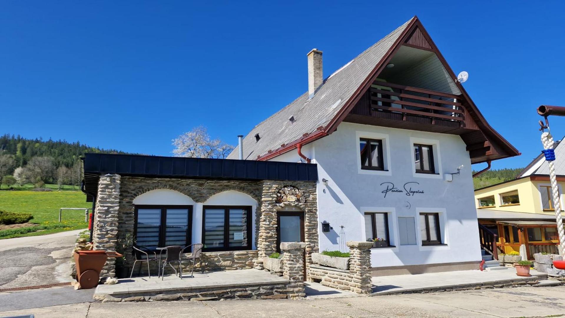 Penzion Slupecna Lipno nad Vltavou Exterior photo