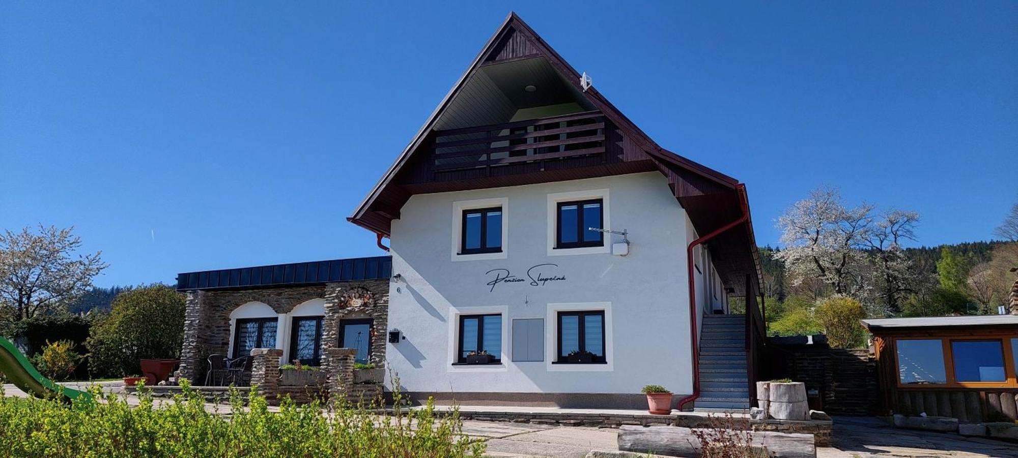 Penzion Slupecna Lipno nad Vltavou Exterior photo